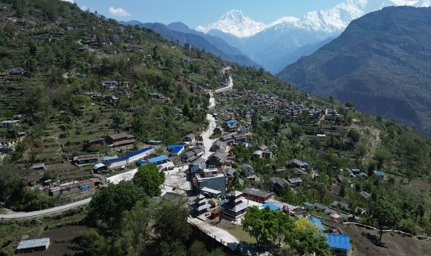 म्याग्दीका पाँचओटा रणनीतिक सडकमा कालोपत्र