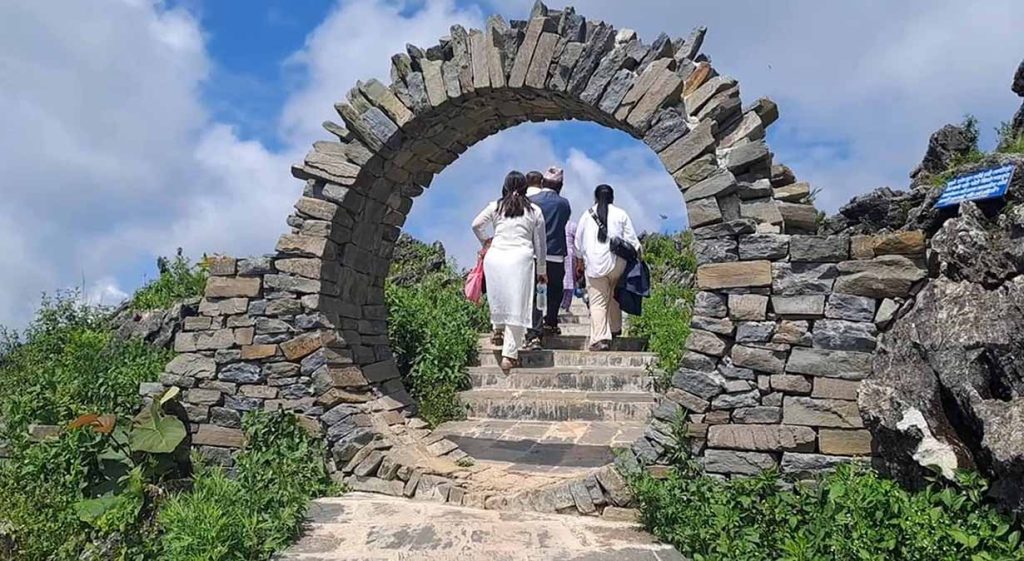 पर्यटकको रोजाइमा निर्माणाधीन ‘बुङालुङ’ ढुङ्गे बगैंचा