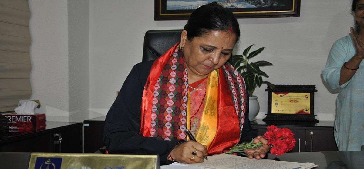नेपाल टेलिकम प्रबन्ध निर्देशकमा संगीता पहाडी नियुक्त