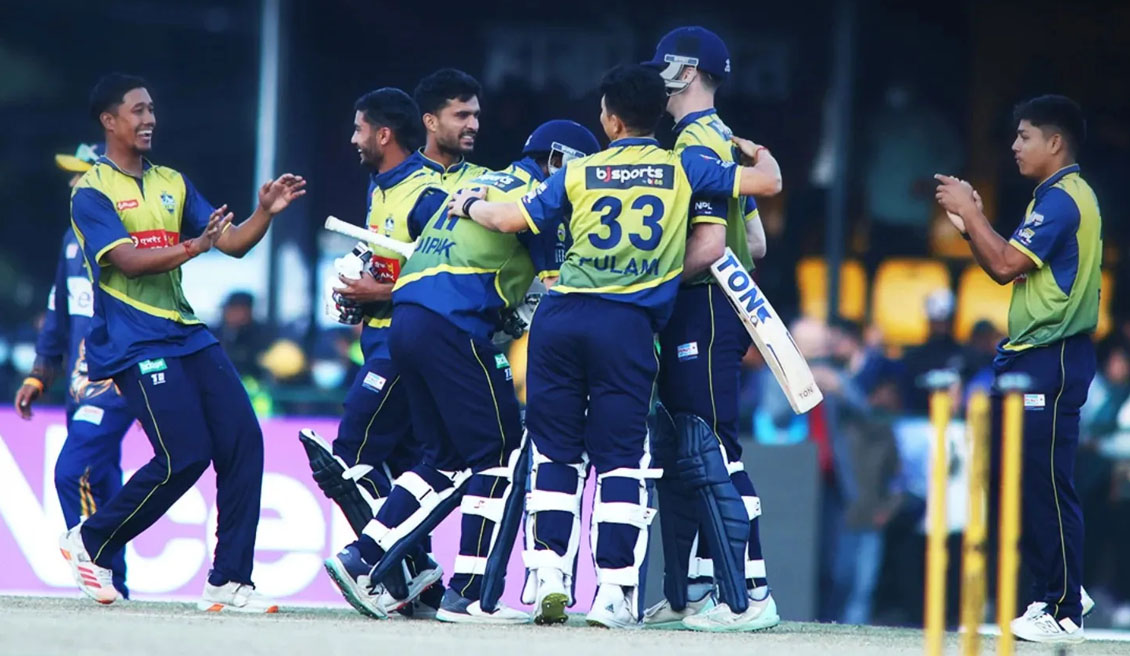 चितवन राइनोजविरूद्ध विराटनगर किंग्स ५१ रनले विजयी