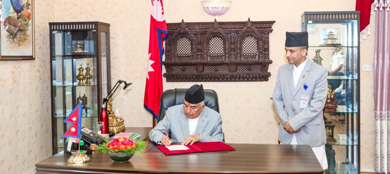 राष्ट्रपतिद्वारा पाँच देशका राजदूत नियुक्त