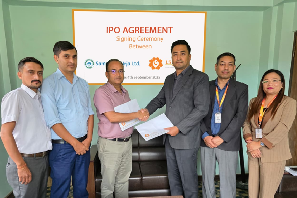 संयुक्त उर्जाले आईपीओ निष्काशन गर्ने, बिक्री प्रबन्धकमा लक्ष्मी सन्राइज क्यापिटल